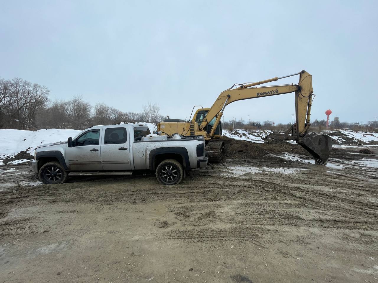 Commercial site excavation and grading in Mattoon IL — Brohez Trucking LLC excavation contractor